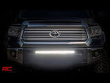 LED Light | Bumper Mnt | 30" Black Single Row | Toyota Tundra (14-21)