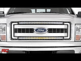 LED Light | Grille Mount | 30" Black Single Row | Ford F-150 (09-14)