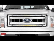 LED Light | Grille Mount | Dual 30" Black Single Row | Ford F-150 (09-14)