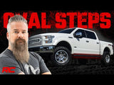 Oval Nerf Step | Crew Cab | Black | Ford F-150 2WD/4WD (2015-2022)