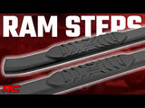 Oval Nerf Step | Crew Cab | Black | Ram 1500 2WD/4WD (2019-2022)