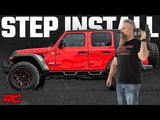 Contoured Drop Steps | 4 Door | Jeep Wrangler JL 4WD (2018-2022)