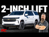 2 Inch Lift Kit | Chevy Suburban 1500/Tahoe 4WD (2021-2022)