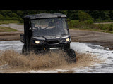 LED Light | Bumper Mount | 12" Black Single Row | Can-Am Defender (16-22)