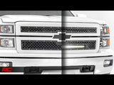 Mesh Grille | 30" Single Row LED | Black | Chevy Silverado 1500 (14-15)