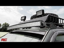 LED Light Mount | Upper Windshield | 50" Curved | Jeep Grand Cherokee ZJ (93-98)