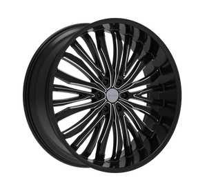 055 | BLACK AND MILLED | 26x10 | 6x139.7 | +25