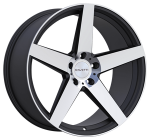 M13 | BLACK AND MACHINED | 20x8.5 | 5x120 | +38