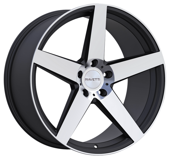 M13 | BLACK AND MACHINED | 20x8.5 | 5x120 | +38