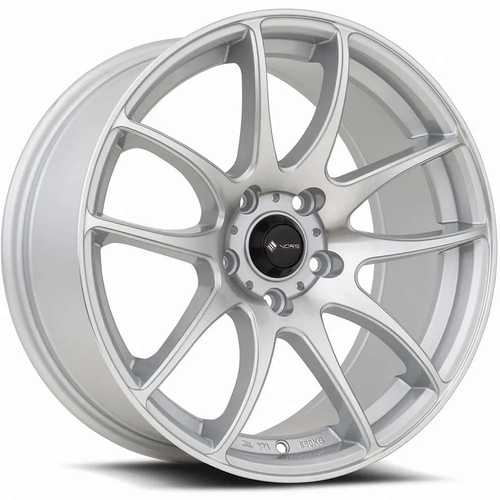 TR4 | Silver Machine Face | 17x9 | 5x108 | +30mm