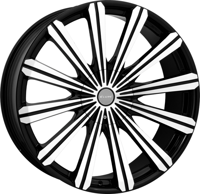 030 | BLACK AND MACHINED | 22x9 | 5x115/5x127 | +13
