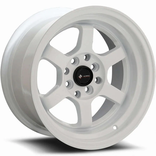 TR7 | All White | 15x8 | 4x114.3/4x100 | 0mm