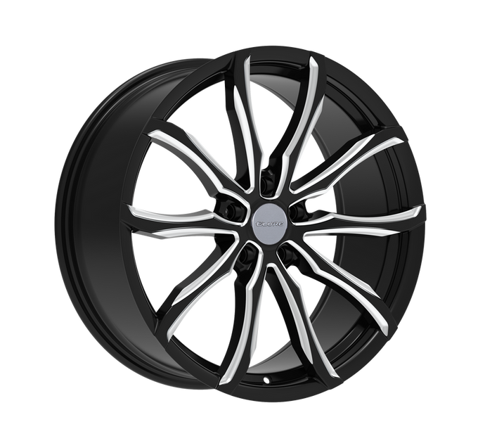 051 | BLACK AND MILLED | 22x8 | 5x114.3 | +38