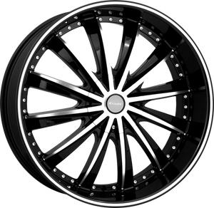 031 | BLACK AND MACHINED | 24x9.5 | 6x135/6x139.7 | +30