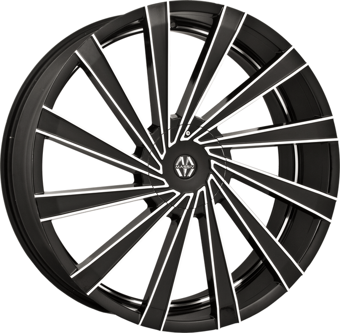 921 | BLACK AND MACHINED | 22x8.5 | 5x115/5x120 | +15