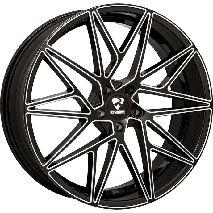M5 | BLACK AND MILLED | 20x8.5 | 5x114.3 | +38