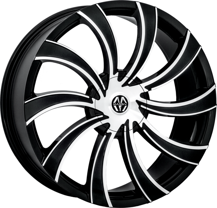 922 | BLACK AND MACHINED | 20x8.5 | 5x112/5x114.3 | +38