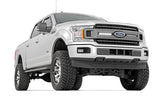 LED Light | Grille Mount | 10" Chrome Slimline Pair | Ford F-150 (18-20)