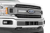 LED Light | Grille Mount | 10" Chrome Slimline Pair | Ford F-150 (18-20)