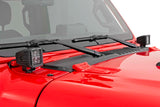 LED Light | Cowl Mnt | 2" Black Pair | Jeep Gladiator JT (20-22)/Wrangler JL (18-22)