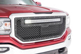 Mesh Grille | 30" Dual Row LED | Black | GMC Sierra 1500 (16-18)