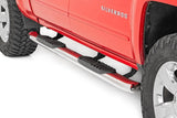 Oval Steps | Stainless | Crew Cab | DEF Tank | Chevy/GMC 1500/2500HD/3500HD (07-19)