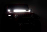 Jeep 2-inch LED Cube Easy-Mount Kit (18-21 Wrangler JL / 20-21 Gladiator)-Black Series w/ White DRL