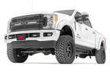 Mesh Grille | 12" Dual Row LED | Black | Ford Super Duty (17-19)