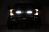 LED Light | Grille Mount | 10" Black | Ford Super Duty (20-21)