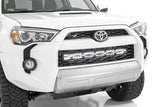 LED Light | Bumper Mount | 30" Black Dual Row | White DRL | Toyota 4Runner (14-20)