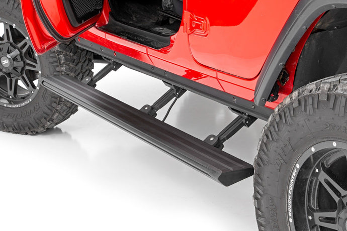 Retract Step Kit | Lighted | 4DR | | Jeep Wrangler JL 4WD (18-22)