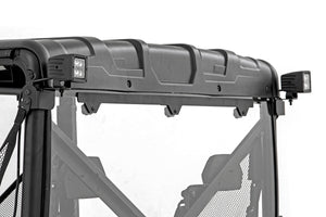 LED Light | Rear Mount | 2" Black Pair | Spot | Polaris Ranger 1000/Ranger 1000XP (19-21)