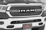 LED Light | Grille Mount | 6" Black Slimline | Ram 1500 (19-22)