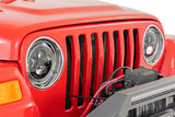 Headlights | DRL Halo LED | 7" | Jeep Wrangler TJ 4WD (1997-2006)