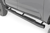 Oval Nerf Step | Double Cab | Black | Toyota Tacoma 2WD/4WD (05-22)