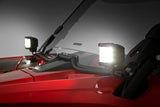 LED Light | Cage Mount | 2" Chrome Pair | Wide Angle | Honda Talon (19-21)