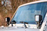 Light Mounts | Lower Windshield | Jeep Wrangler JK  (2007-2018)