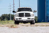 LED Light | Bumper Mnt | 20" Black Single Row | White DRL | Ram 2500 (10-18)