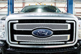 LED Light | Grill Mnt | 30" Black Single Row | Ford Super Duty (11-16)