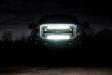 LED Light | Grill Mnt | 30" Black Single Row Pair | Ford Super Duty (11-16)