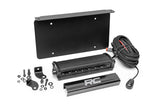 LED Light | License Plate Mount | 8" Single Row Black Series