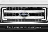 LED Light | Grille Mount | Dual 30" Black Single Row | Ford F-150 (09-14)