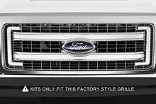 LED Light | Grille Mount | Dual 30" Black Single Row | Ford F-150 (09-14)