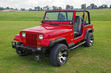 LED Light Mount | Lower Windshield | Pod Pair | Jeep Wrangler YJ (87-95)