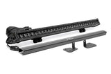 LED Light | Hood Mount | 30" Black Single Row | Mahindra Roxor (19-21)