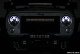 Chrome Series LED Light | 20 Inch | Dual Row | Amber DRL