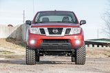 LED Light | Fog Mount | 2" Black Pair | Spot | Nissan Frontier (05-20)