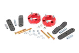 2.5 Inch Leveling Kit | Red Spacers | Nissan Frontier (05-22)