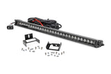 LED Light | Grill Mnt | 30" Black Single Row | White DRL | Ford Super Duty (11-16)
