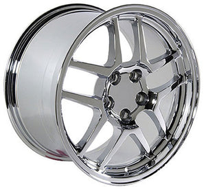 CV04 | Chrome | 17x9.5 | 5x120.65 | +54mm
